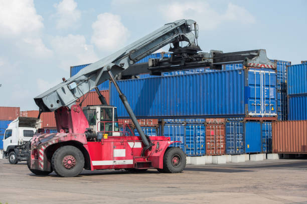 Freight operations at logistics hub
